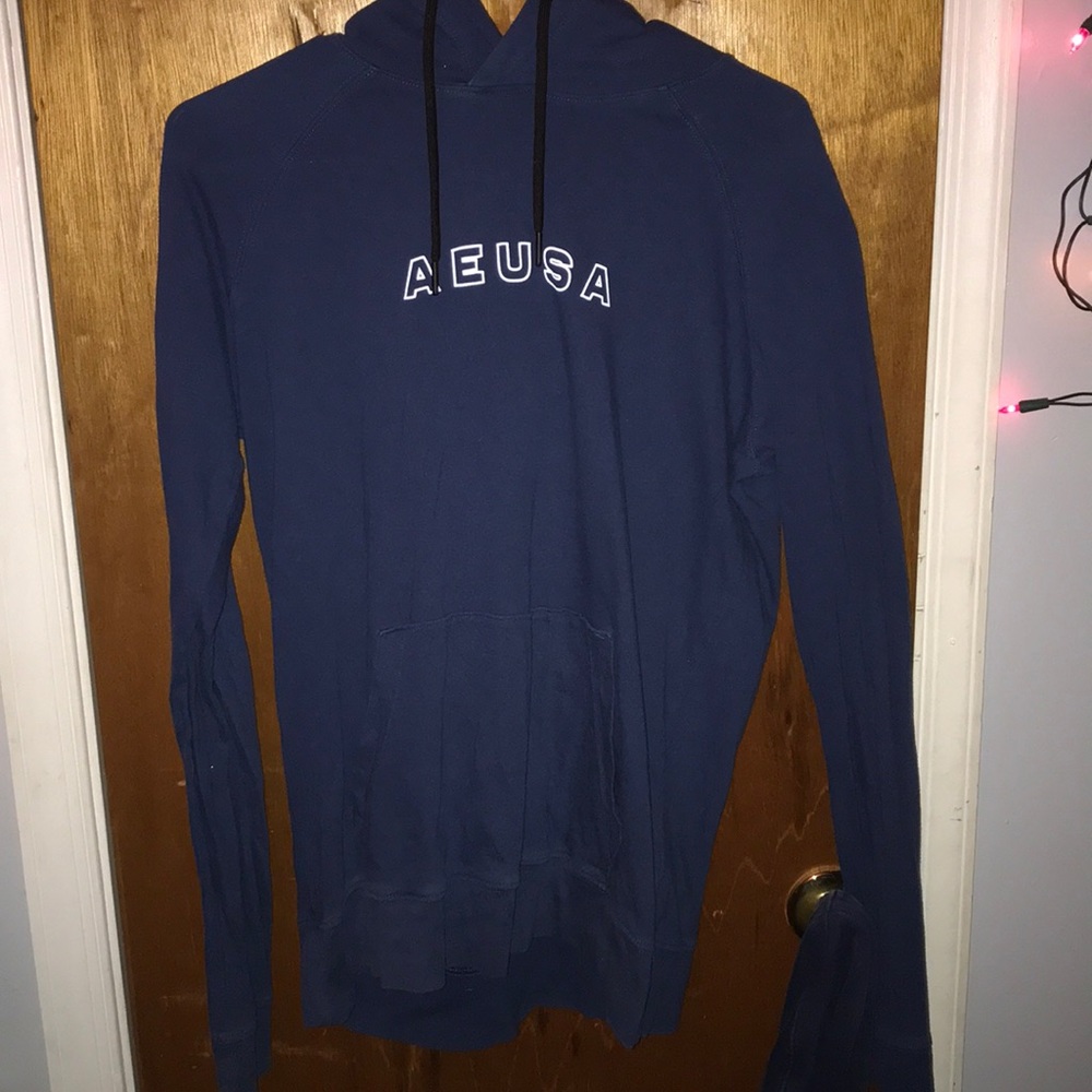 Blue AE hoodie